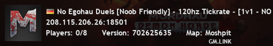 No Egohau Duels [Noob Friendly] - 120hz Tickrate - [1v1 - NO FF