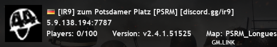 [IR9] zum Potsdamer Platz [PSRM] [discord.gg/ir9]