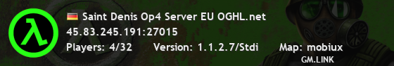 Saint Denis Op4 Server EU OGHL.net