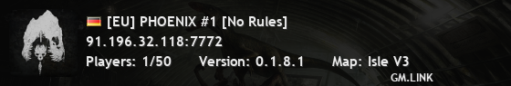 [EU] PHOENIX #1 [No Rules]
