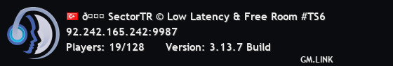 🎙 SectorTR © Low Latency & Free Room #TS6