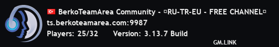BerkoTeamArea Community - 【RU-TR-EU - FREE CHANNEL】