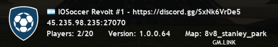 IOSoccer Revolt #1 - https://discord.gg/SxNk6VrDe5