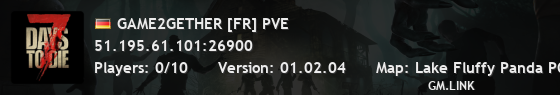 GAME2GETHER [FR] PVE