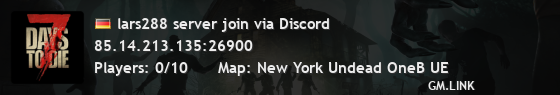 lars288 server join via Discord