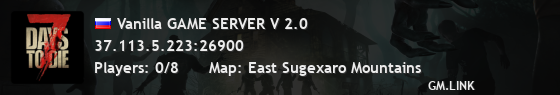 Vanilla GAME SERVER V 2.0
