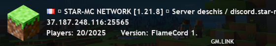 ☀ STAR-MC NETWORK [1.21.8] ↝ Server deschis / discord.star-mc.ro