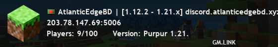 AtlanticEdgeBD | [1.12.2 - 1.21.x] discord.atlanticedgebd.xyz