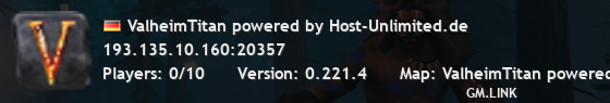 ValheimTitan powered by Host-Unlimited.de