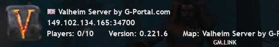 Valheim Server by G-Portal.com