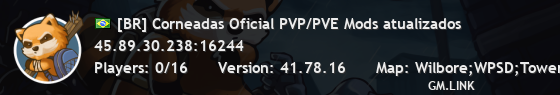 [BR] Corneadas Oficial PVP/PVE Mods atualizados
