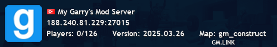 My Garry's Mod Server