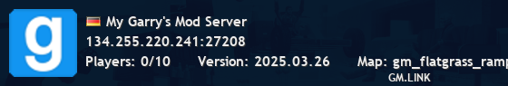 My Garry's Mod Server