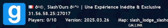 🩸 Slash'Ours 🪓 | Une Expérience Inédite & Exclusive