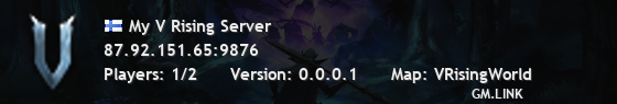 My V Rising Server