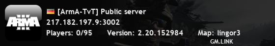 [ArmA-TvT] Public server