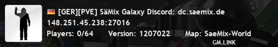 [GER][PVE] SäMix Galaxy Discord: dc.saemix.de
