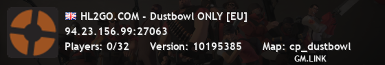 HL2GO.COM - Dustbowl ONLY [EU]