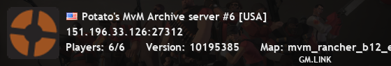 Potato's MvM Archive server #6 [USA]