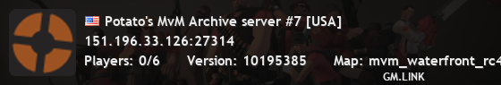 Potato's MvM Archive server #7 [USA]