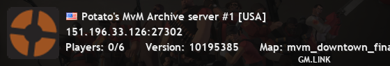 Potato's MvM Archive server #1 [USA]