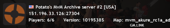 Potato's MvM Archive server #2 [USA]