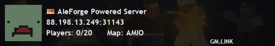 AleForge Powered Server