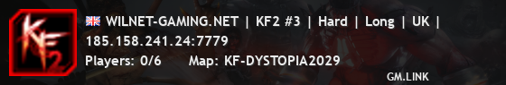 WILNET-GAMING.NET | KF2 #3 | Hard | Long | UK |