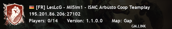 [FR] LesLcG - MilSim1 - ISMC Arbusto Coop Teamplay