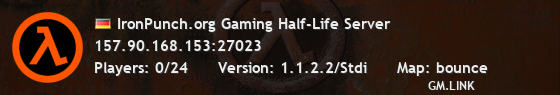IronPunch.org Gaming Half-Life Server