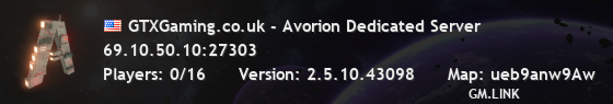 GTXGaming.co.uk - Avorion Dedicated Server