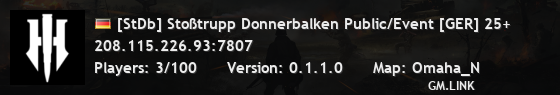 [StDb] Stoßtrupp Donnerbalken Public/Event [GER] 25+