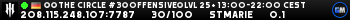③︱THE CIRCLE #3︱OFFENSIVE︱LVL 25+ 13:00–22:00 CEST︱