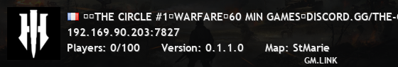 ①︱THE CIRCLE #1︱WARFARE︱60 MIN GAMES︱DISCORD.GG/THE-C