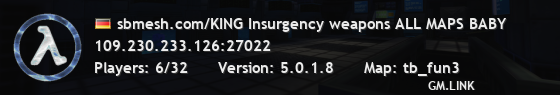 sbmesh.com/KING Insurgency weapons ALL MAPS BABY