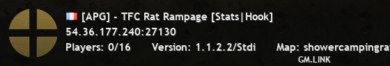 [APG] - TFC Rat Rampage [Stats|Hook]