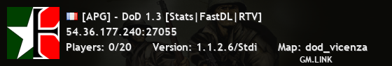 [APG] - DoD 1.3 [Stats|FastDL|RTV]