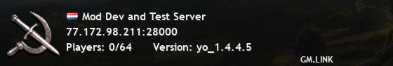 Mod Dev and Test Server