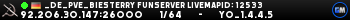 _DE_PVE_Biesterry Funserver LiveMapID: 12533