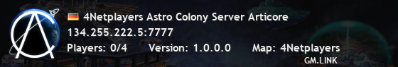 4Netplayers Astro Colony Server Articore