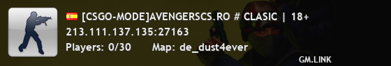 [CSGO-MODE]AVENGERSCS.RO # CLASIC | 18+