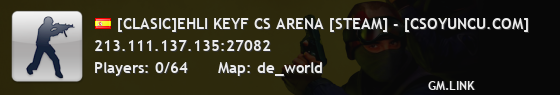 [CLASIC]EHLI KEYF CS ARENA [STEAM] - [CSOYUNCU.COM]