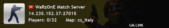 WaRzOnE Match Server