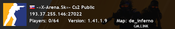 -=X-Arena.Sk=- Cs2 Public