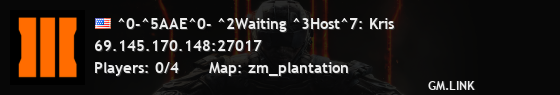 ^0-^5AAE^0- ^2Waiting ^3Host^7: Kris
