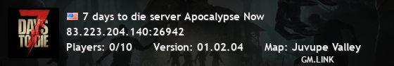 7 days to die server Apocalypse Now