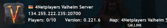 4Netplayers Valheim Server
