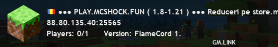●●● PLAY.MCSHOCK.FUN ( 1.8-1.21 ) ●●● Reduceri pe store.mcshock.fun de Halloween 🎃
