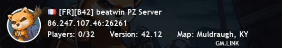 [FR][B42] beatwin PZ Server