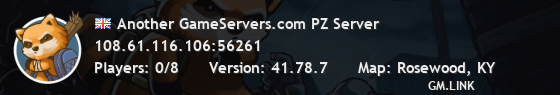 Another GameServers.com PZ Server